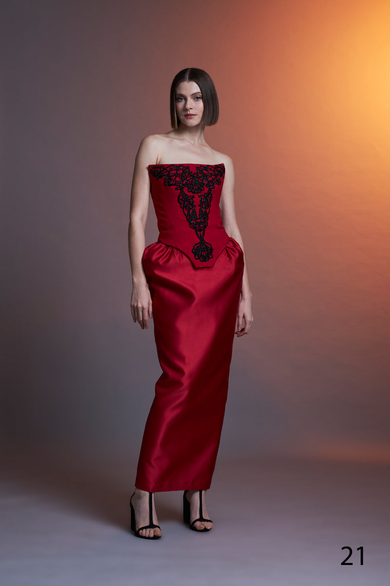 AW24 :: LOOK 21 [TOP&SKIRT]