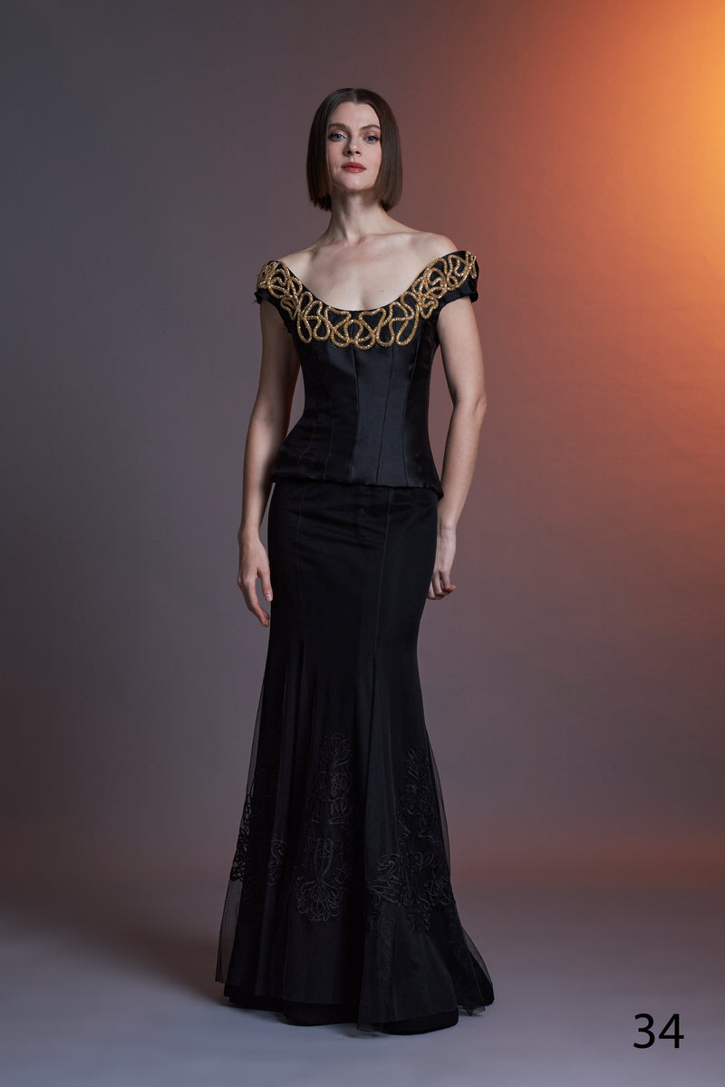 AW24 :: LOOK 34 [TOP&SKIRT]