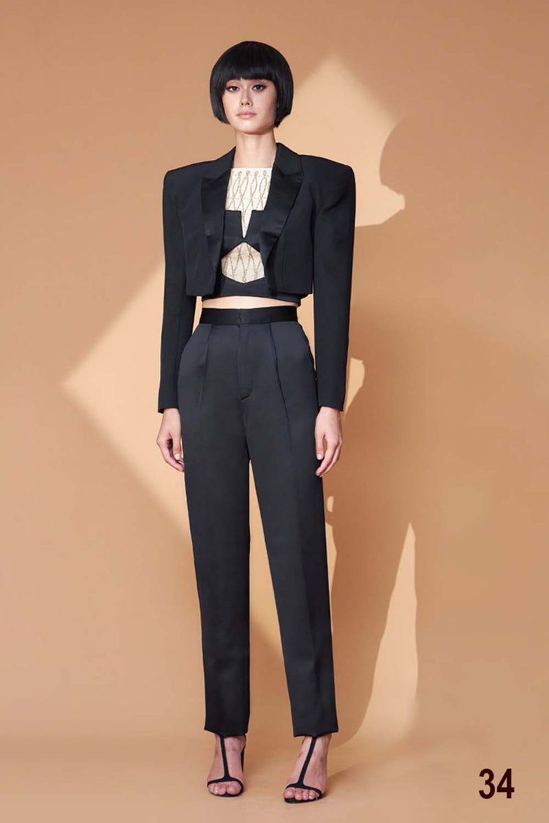 SS25 :: LOOK 34 [JACKET & BLOUSE & PANTS]