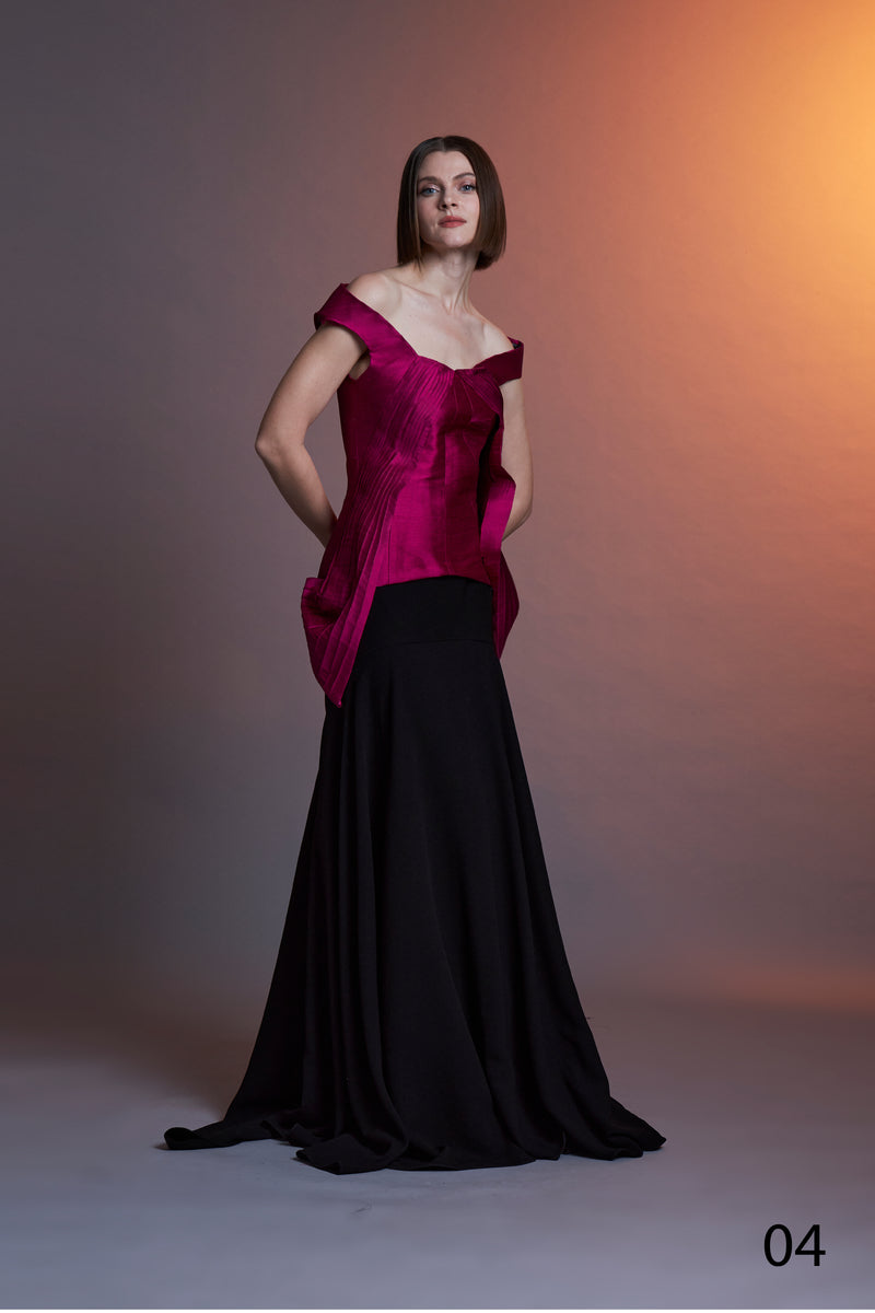 AW24 :: LOOK 04 [TOP&SKIRT]