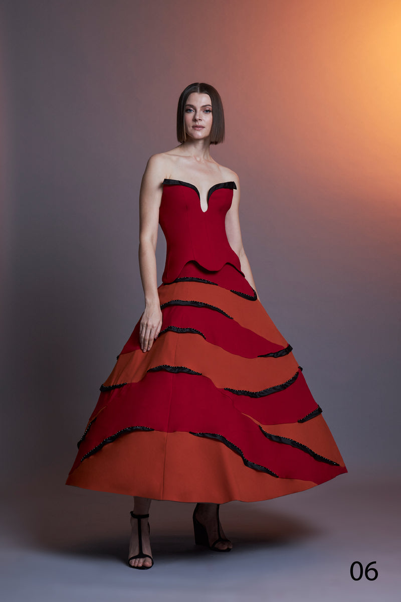 AW24 :: LOOK 06 [TOP&SKIRT]