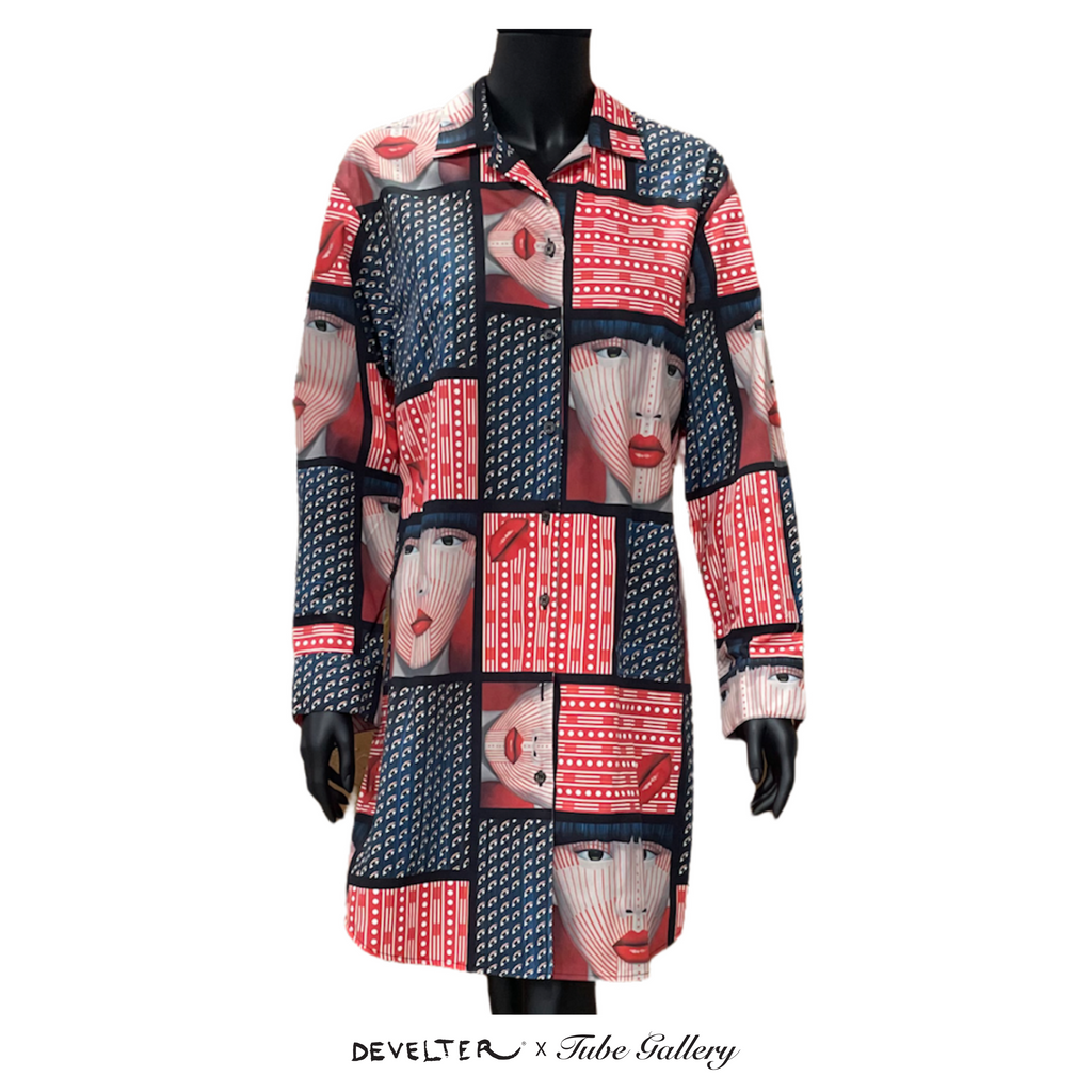 14. Chin RD Printed Shirt Dress