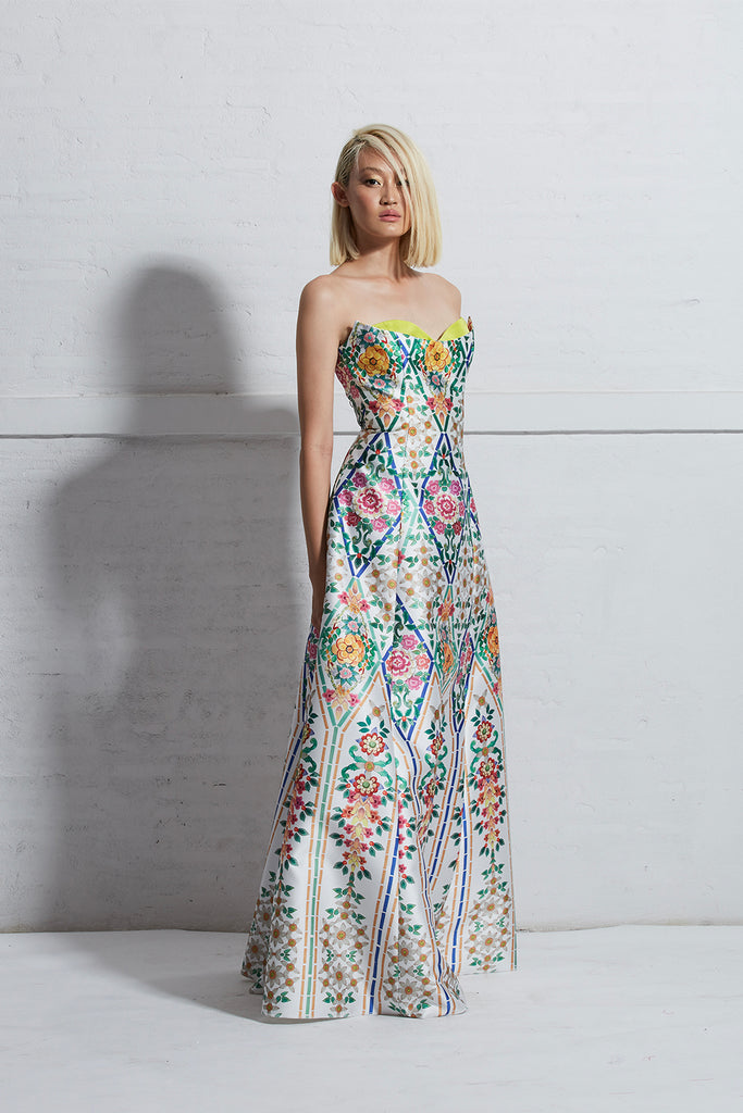Maalai Garland Inspired Printed Dress